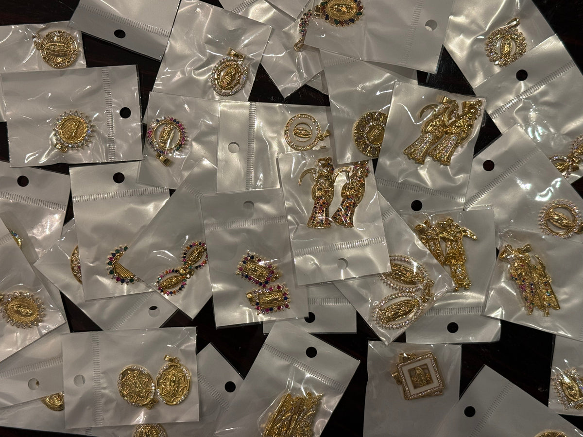 Random Religious Pendants Gold Plated