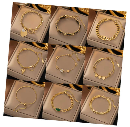 Stainless Steel Random Women's Bracelets